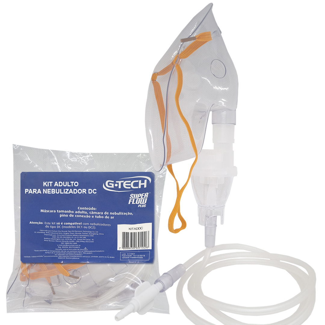 Kit Do Nebulizador G-TECH Adulto