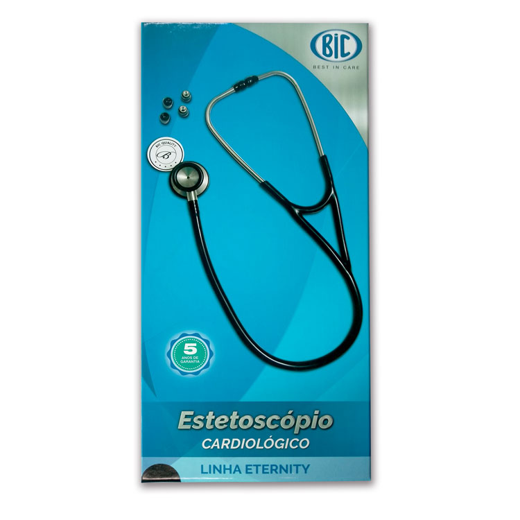 Estetoscópio Cardiológico Linha Eternity – Bic