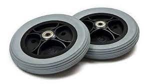 Roda Dianteira Aro 6 com Rolamento Par- Ref 01563 Jaguaribe