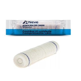 Atadura De Crepom 13 Fios 20cmx1,80m c/12 – Neve