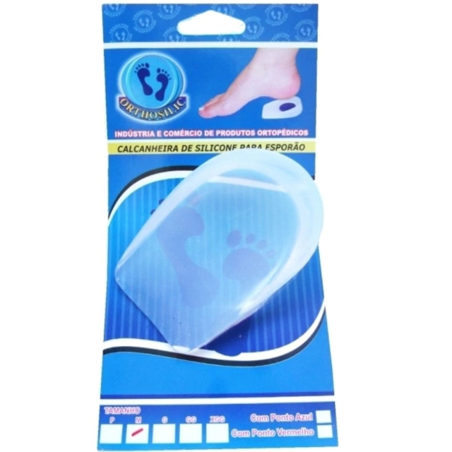 Calcanheira De Silicone P/ Esporão T/G – Orthosilic