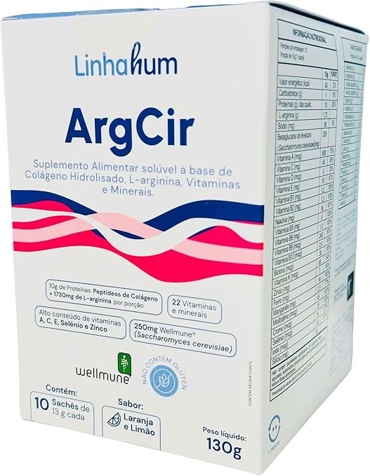 ArgCir 150g c/10 Sanches 15g cada.